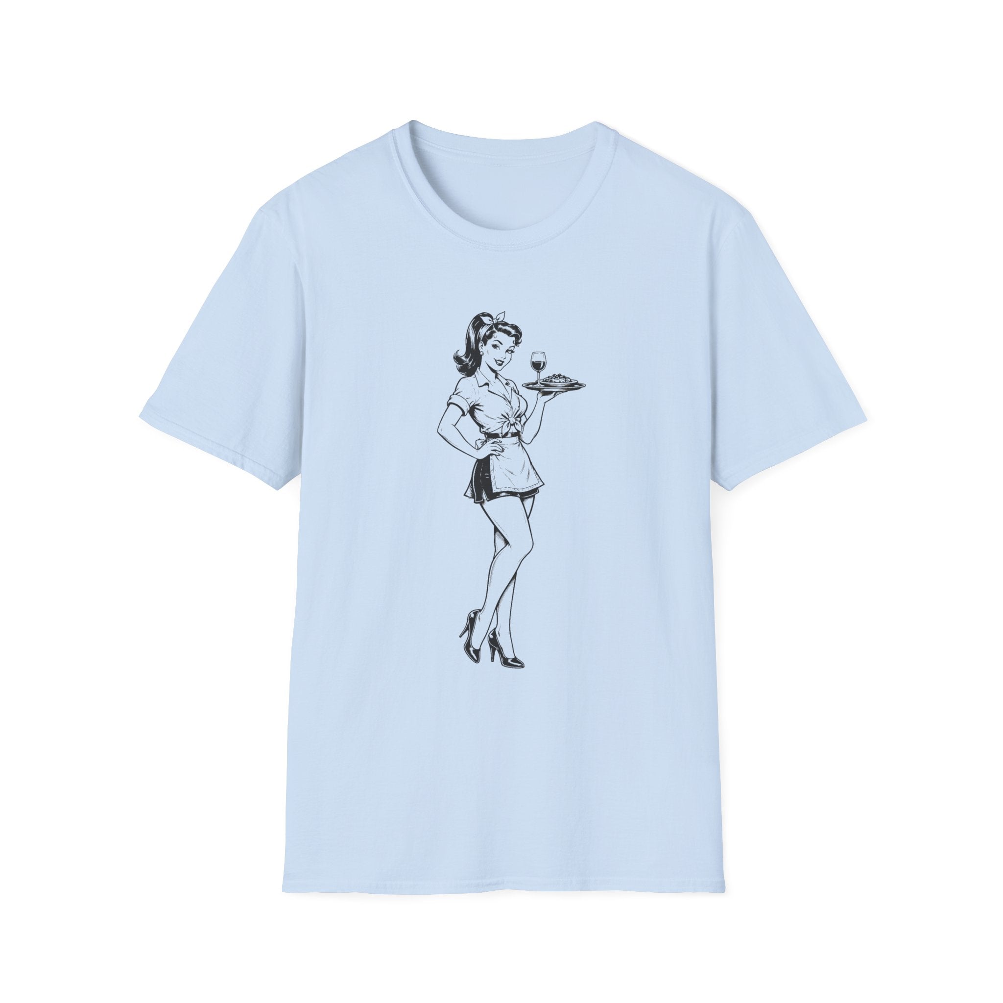 Pin-Up Waitress T-shirt