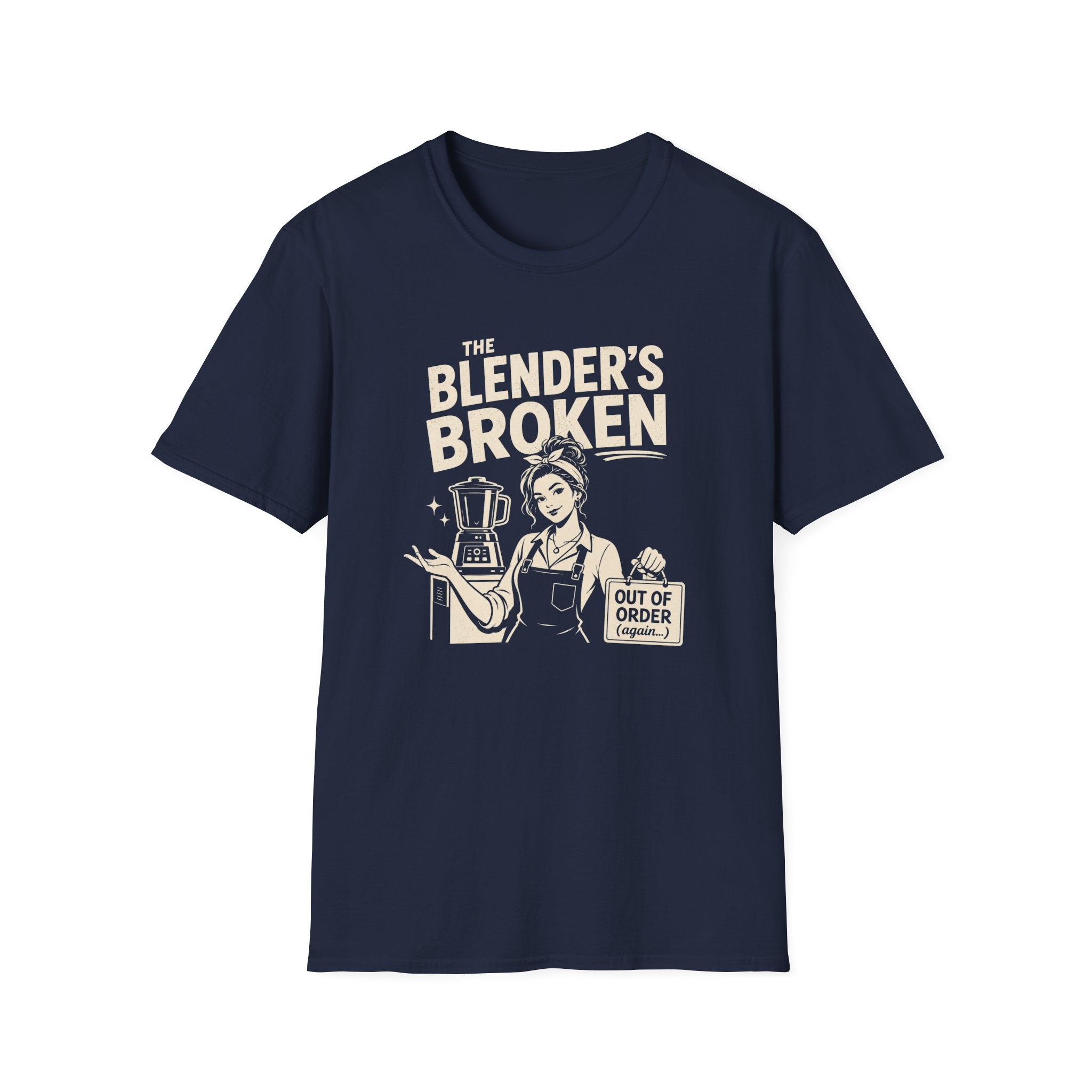 The Blender's Broken (Female Bartender) T-shirt
