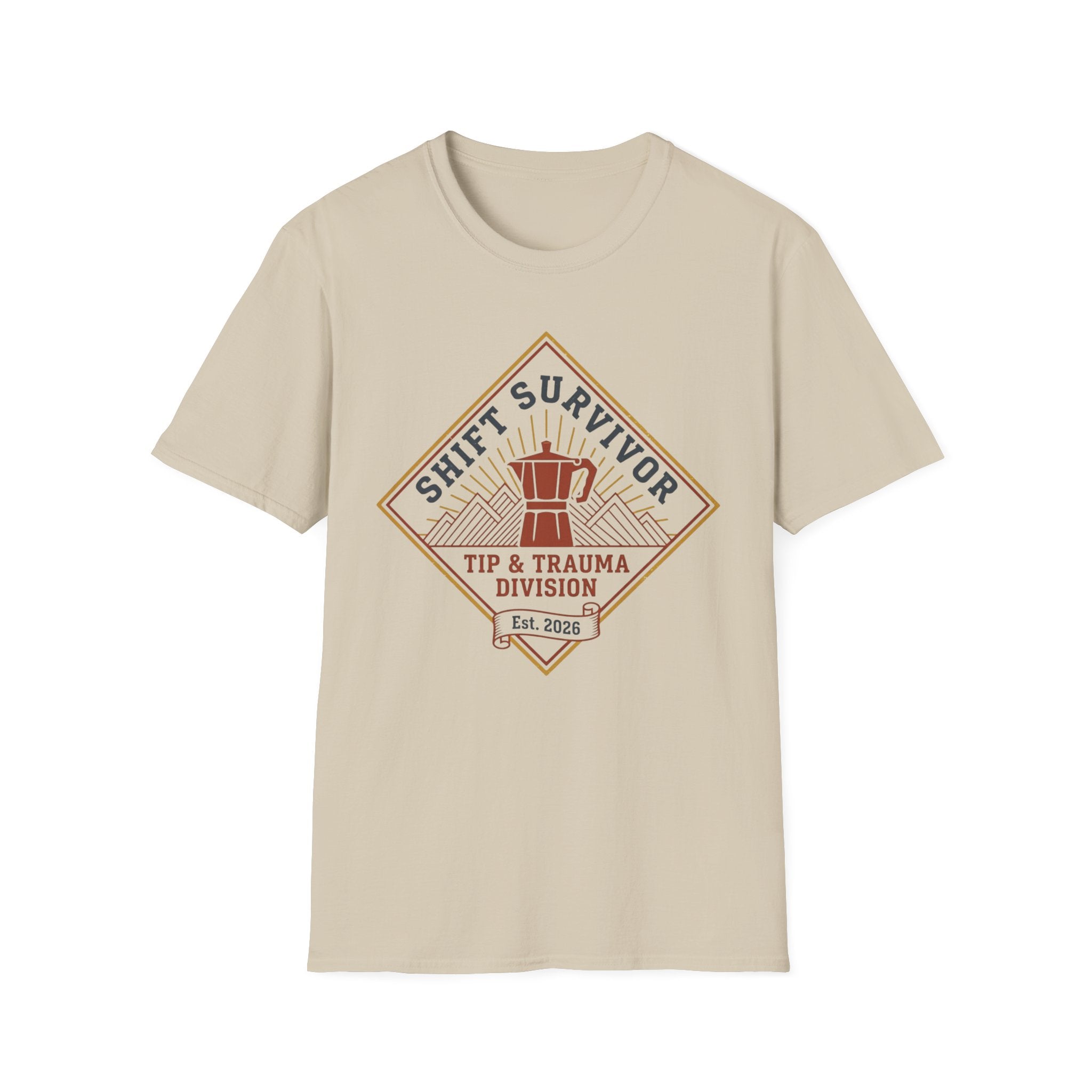 Shift Survivor Tip & Trauma Division T-shirt