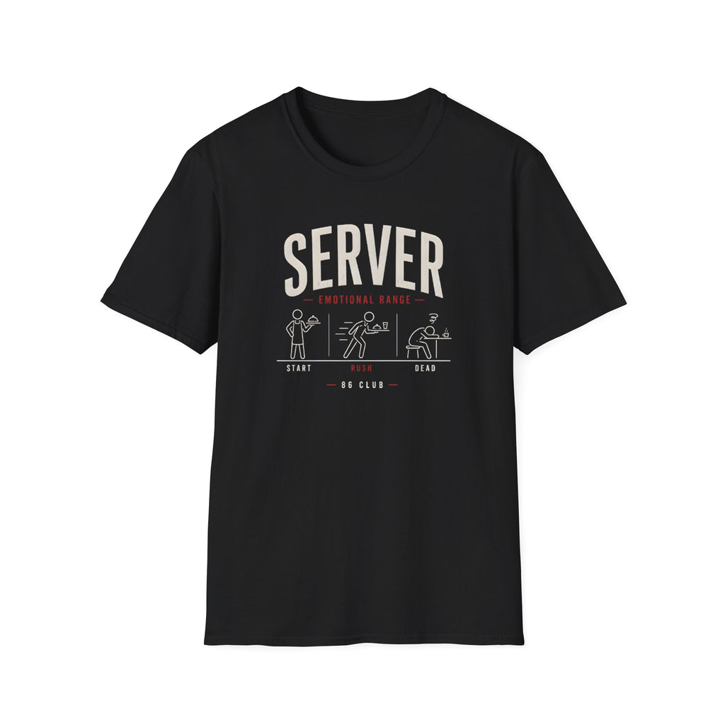 Server Emotional Range T-shirt