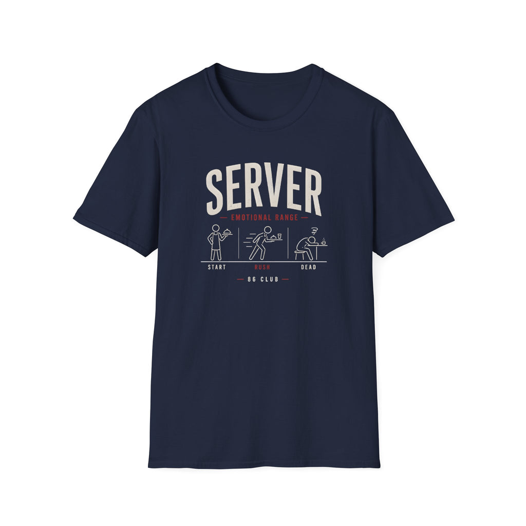 Server Emotional Range T-shirt