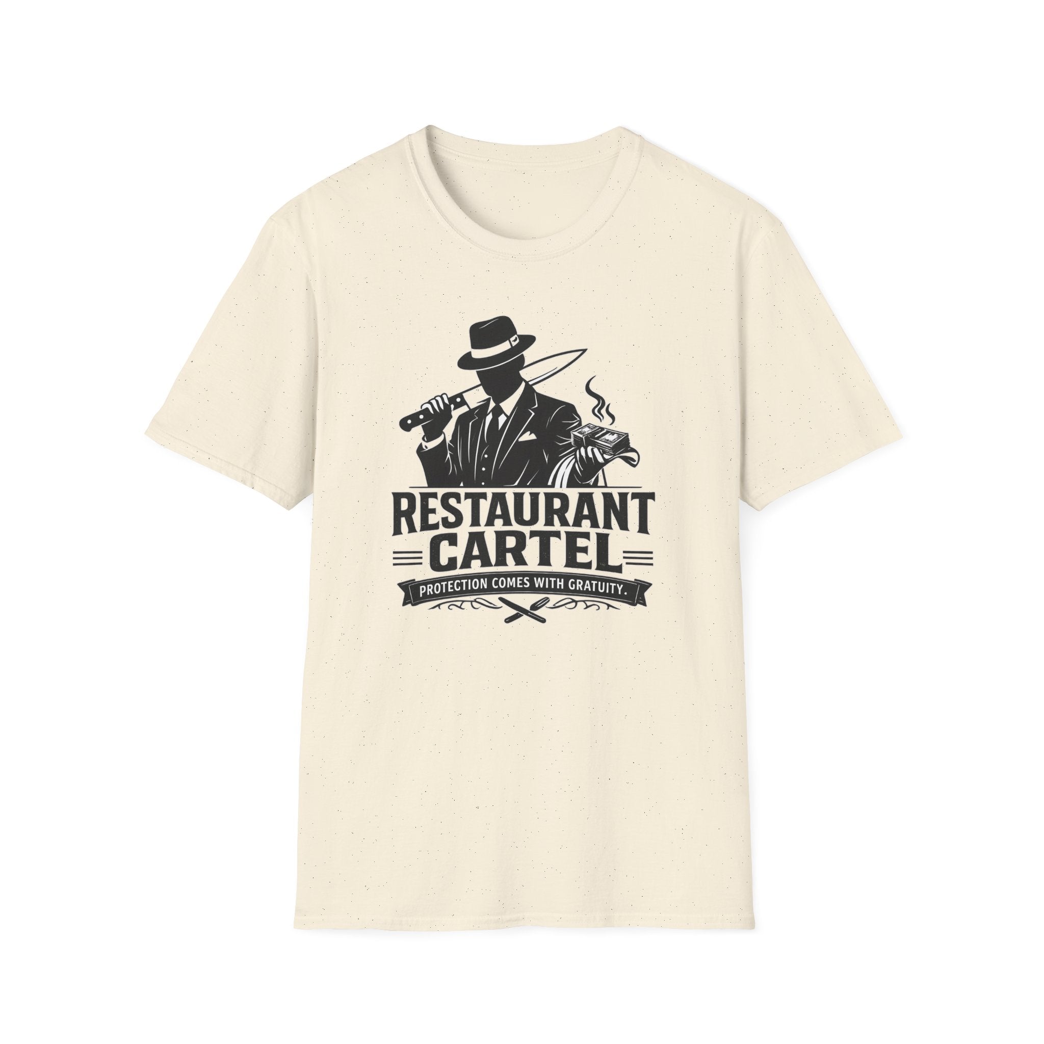 Restaurant Cartel Protection Comes With Gratuity T-shirt