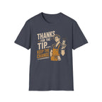 Thanks For The Tip... Keep The Change. (Male Server) T-shirt