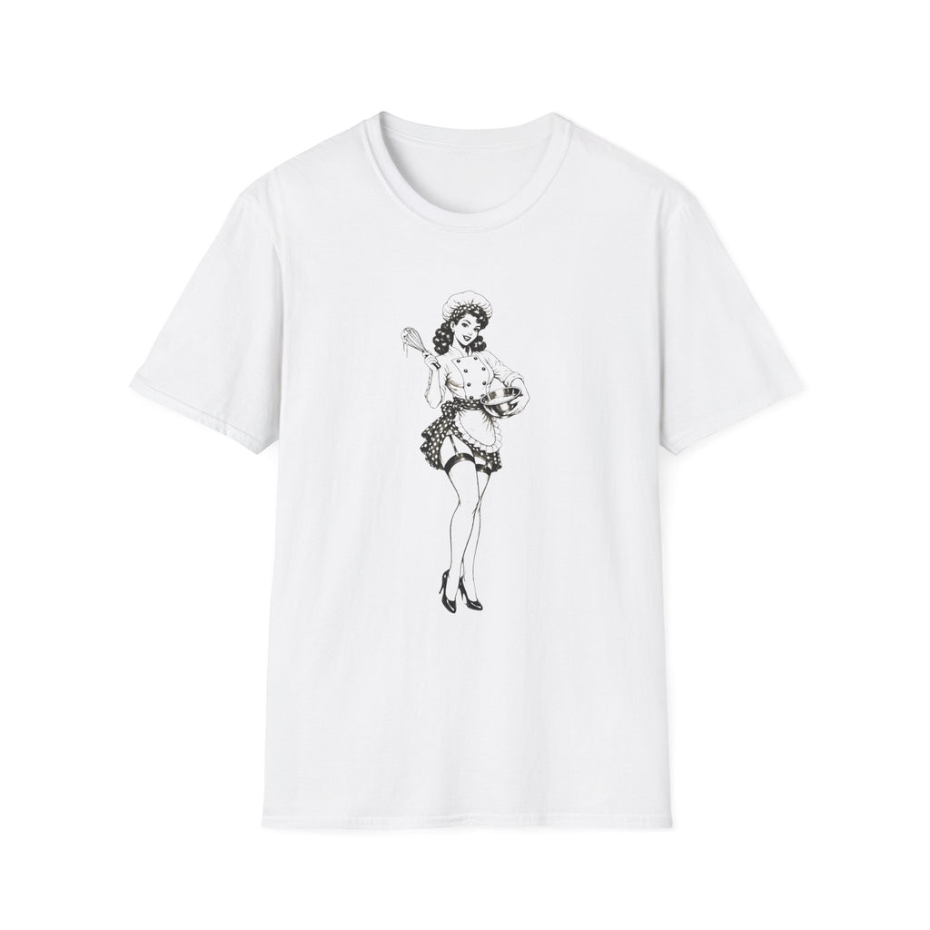 Pin-Up Sexy Pastry Chef T-shirt