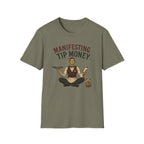 Manifesting Tip Money (Male Server) T-shirt