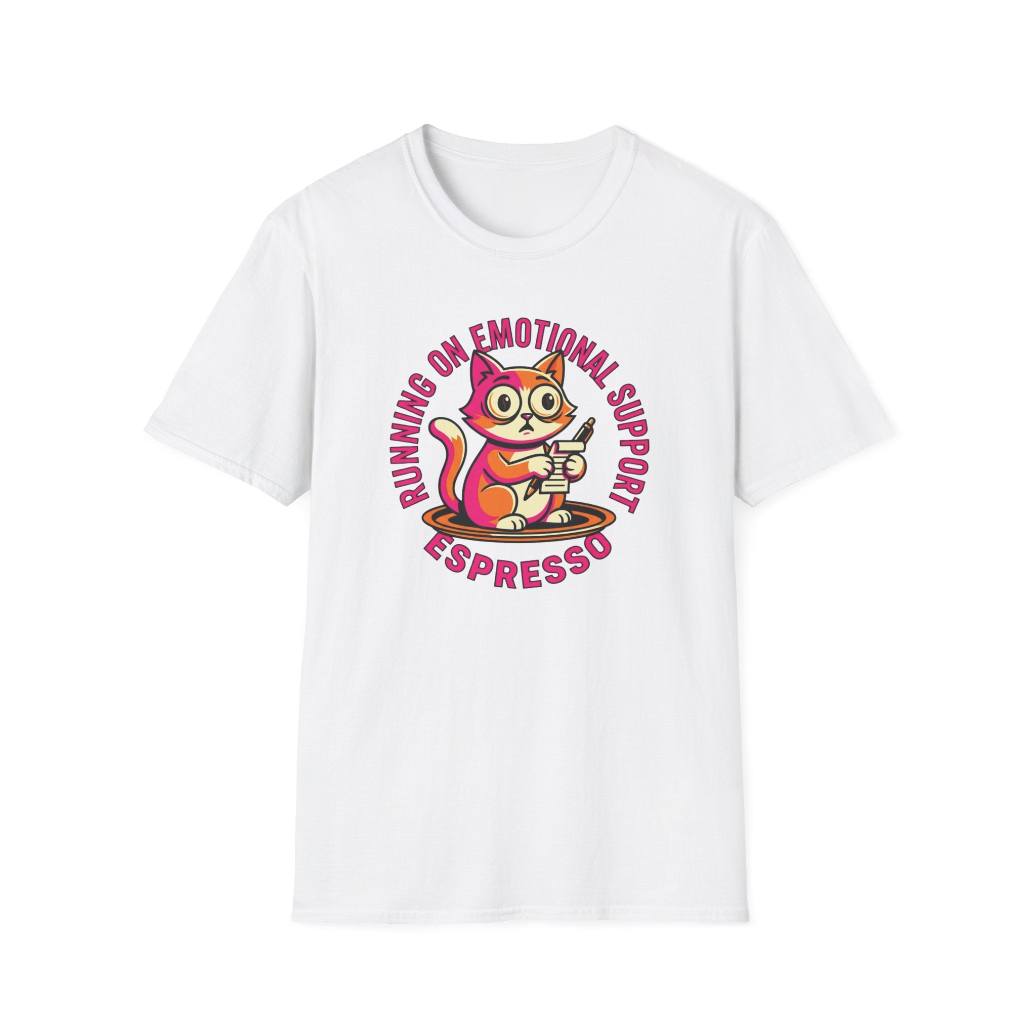 Running On Emotional Support Espresso T-shirt
