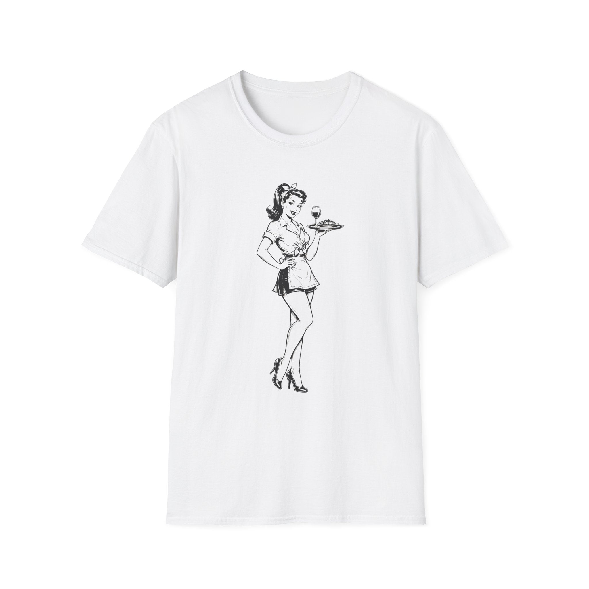 Pin-Up Waitress T-shirt