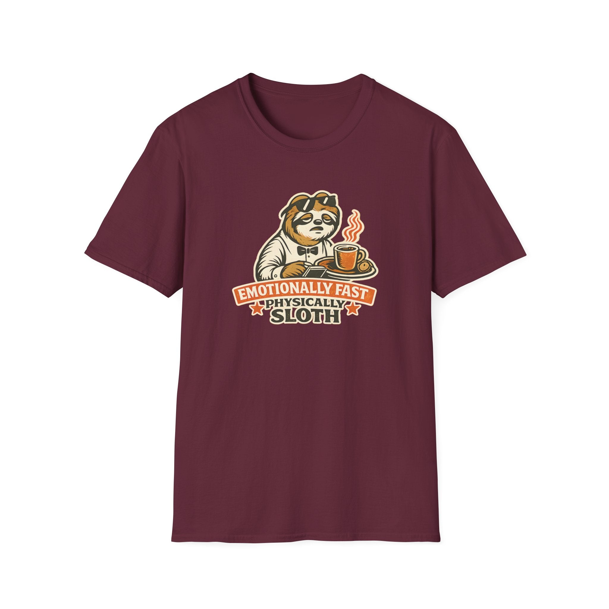 Emotionally Fast Physically Sloth T-shirt