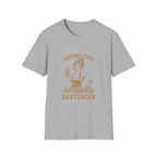 Support Your Overworked Bartender (Female Bartender) T-shirt