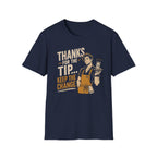 Thanks For The Tip... Keep The Change. (Male Server) T-shirt