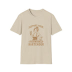 Support Your Overworked Bartender (Female Bartender) T-shirt