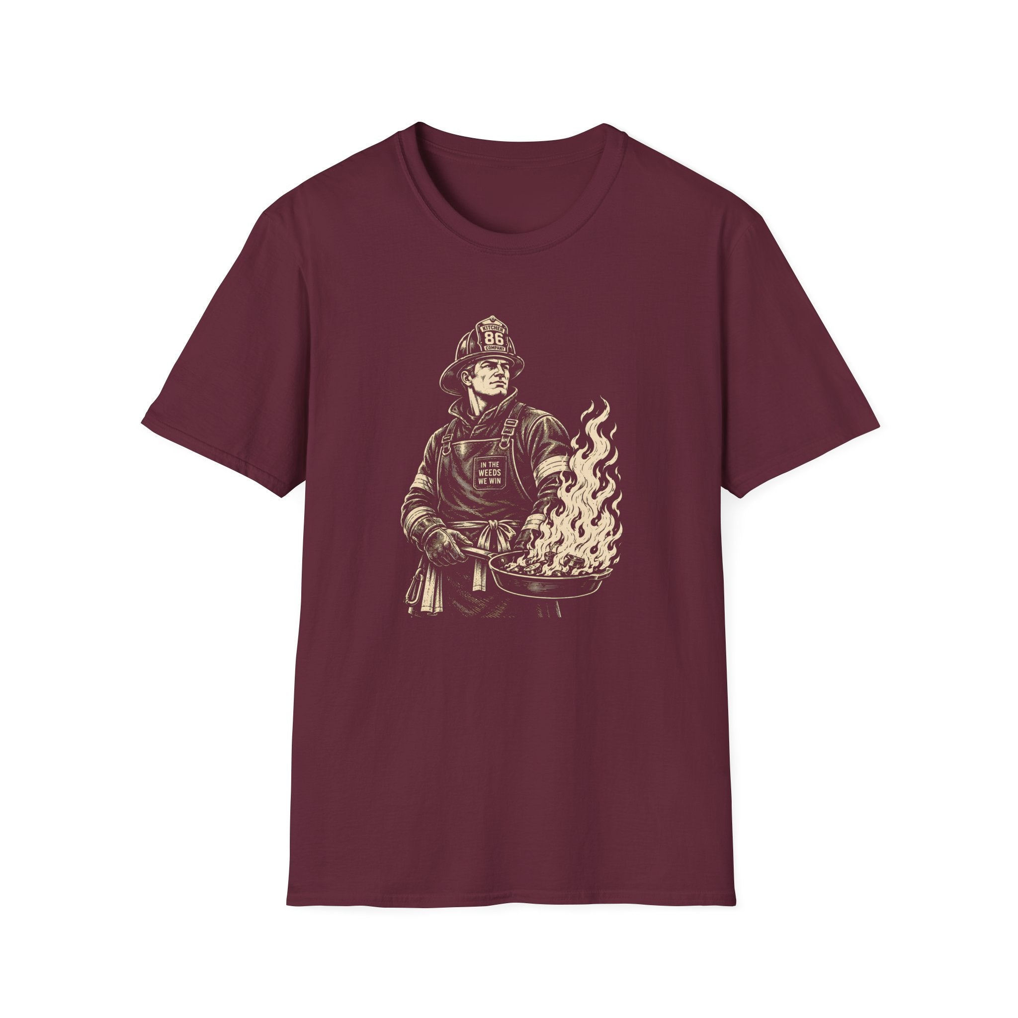 The Firefighter Chef T-shirt