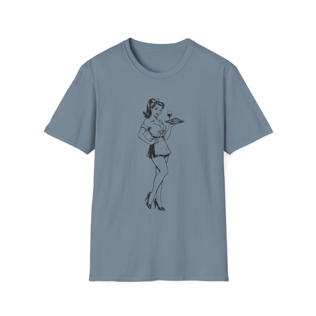 Pin-Up Waitress T-shirt