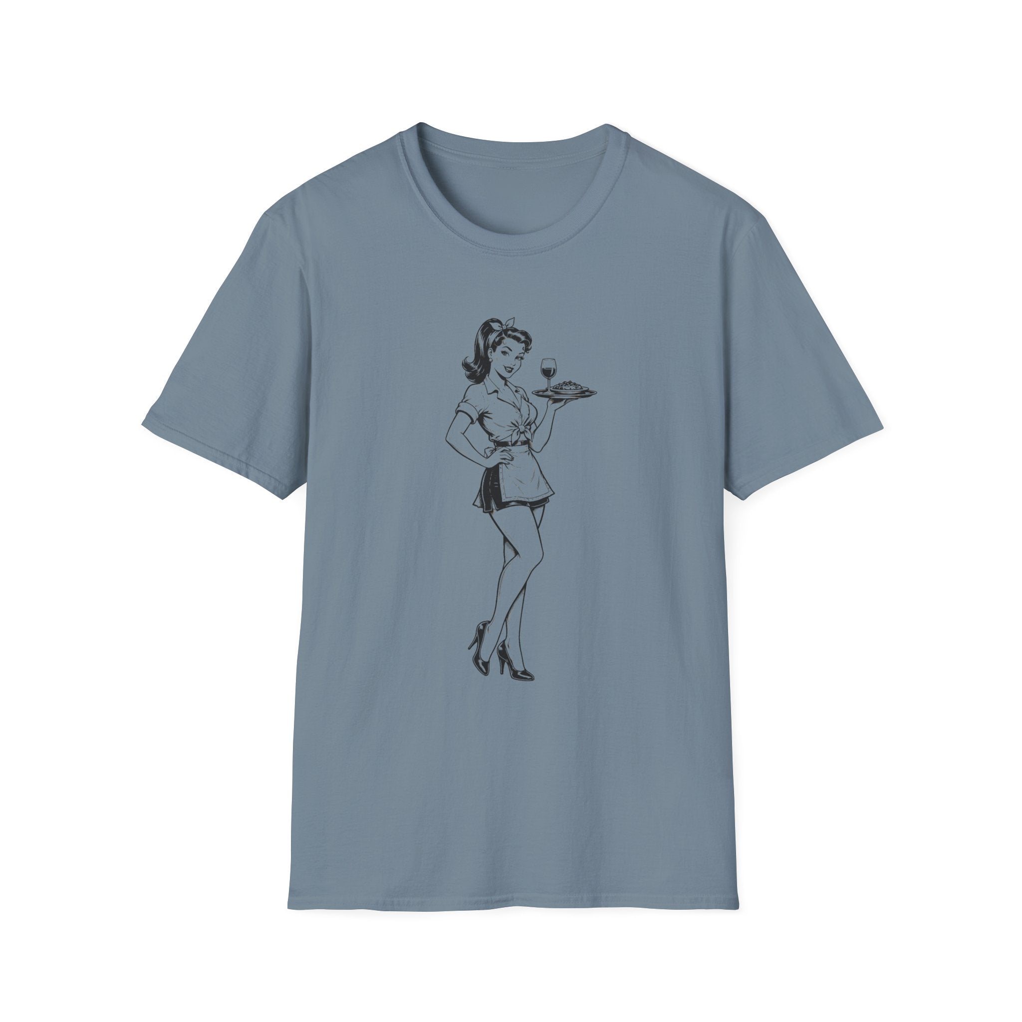 Pin-Up Waitress T-shirt