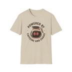 Powered By Caffeine And Chaos T-shirt