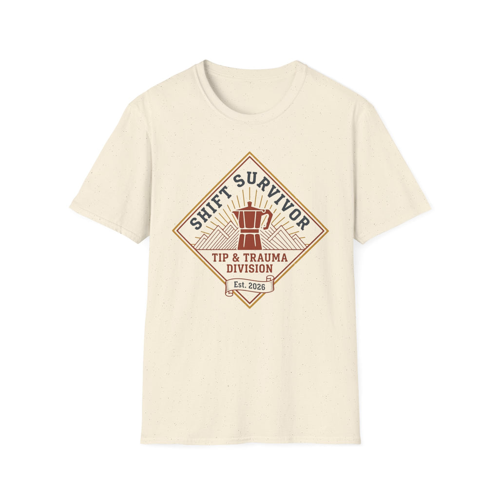 Shift Survivor Tip & Trauma Division T-shirt