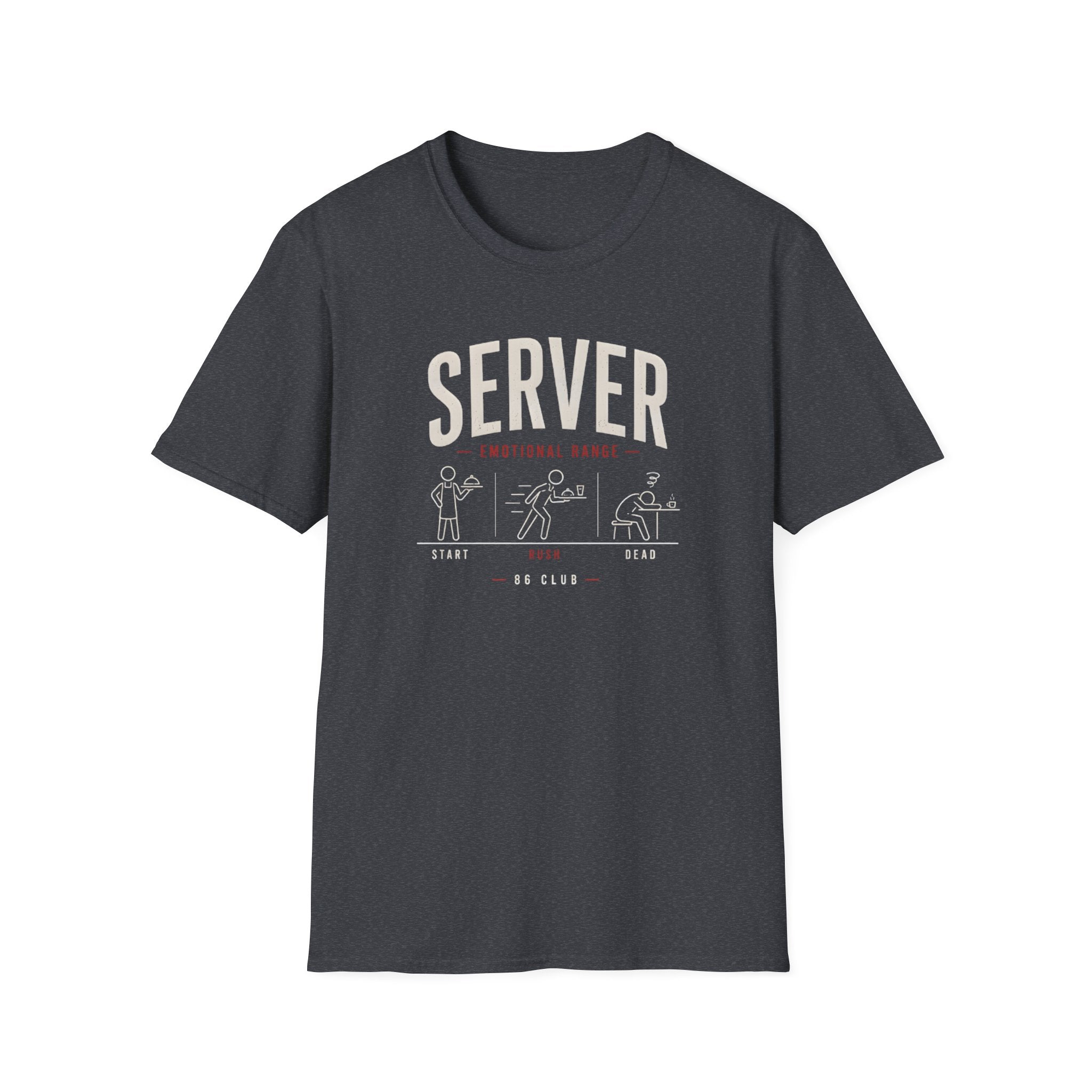 Server Emotional Range T-shirt