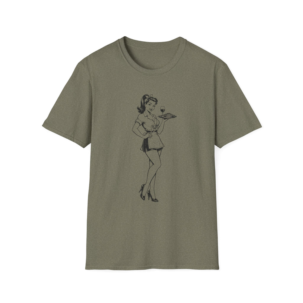 Pin-Up Waitress T-shirt