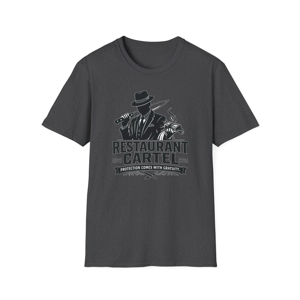 Restaurant Cartel Protection Comes With Gratuity T-shirt