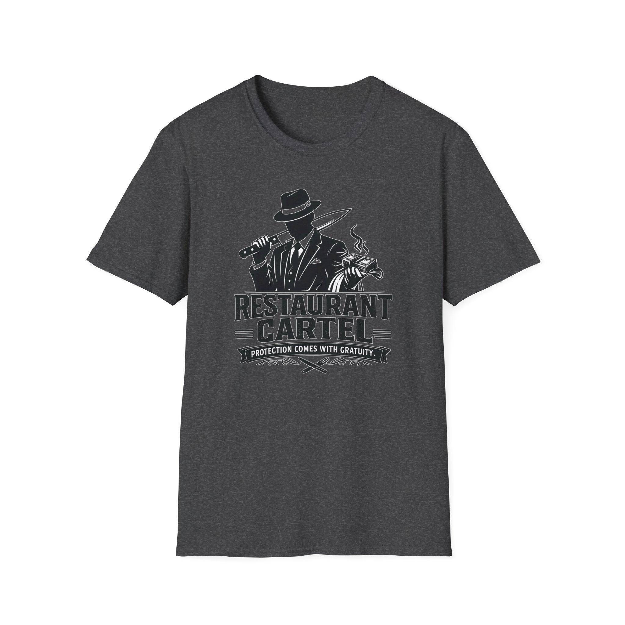 Restaurant Cartel Protection Comes With Gratuity T-shirt