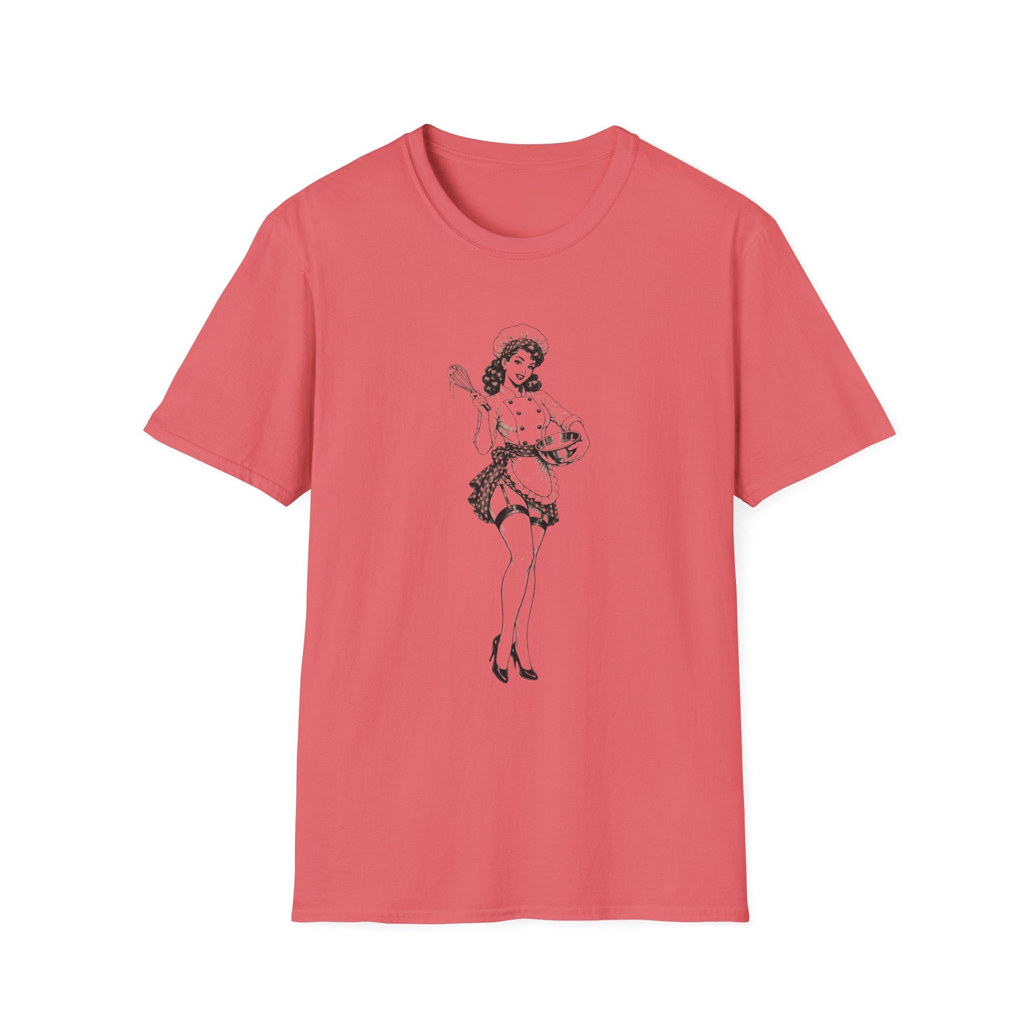 Pin-Up Sexy Pastry Chef T-shirt