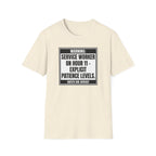 Warning: Service Worker on Hour 11 - Explicit Patience Levels. Guests Are Adviced T-shirt