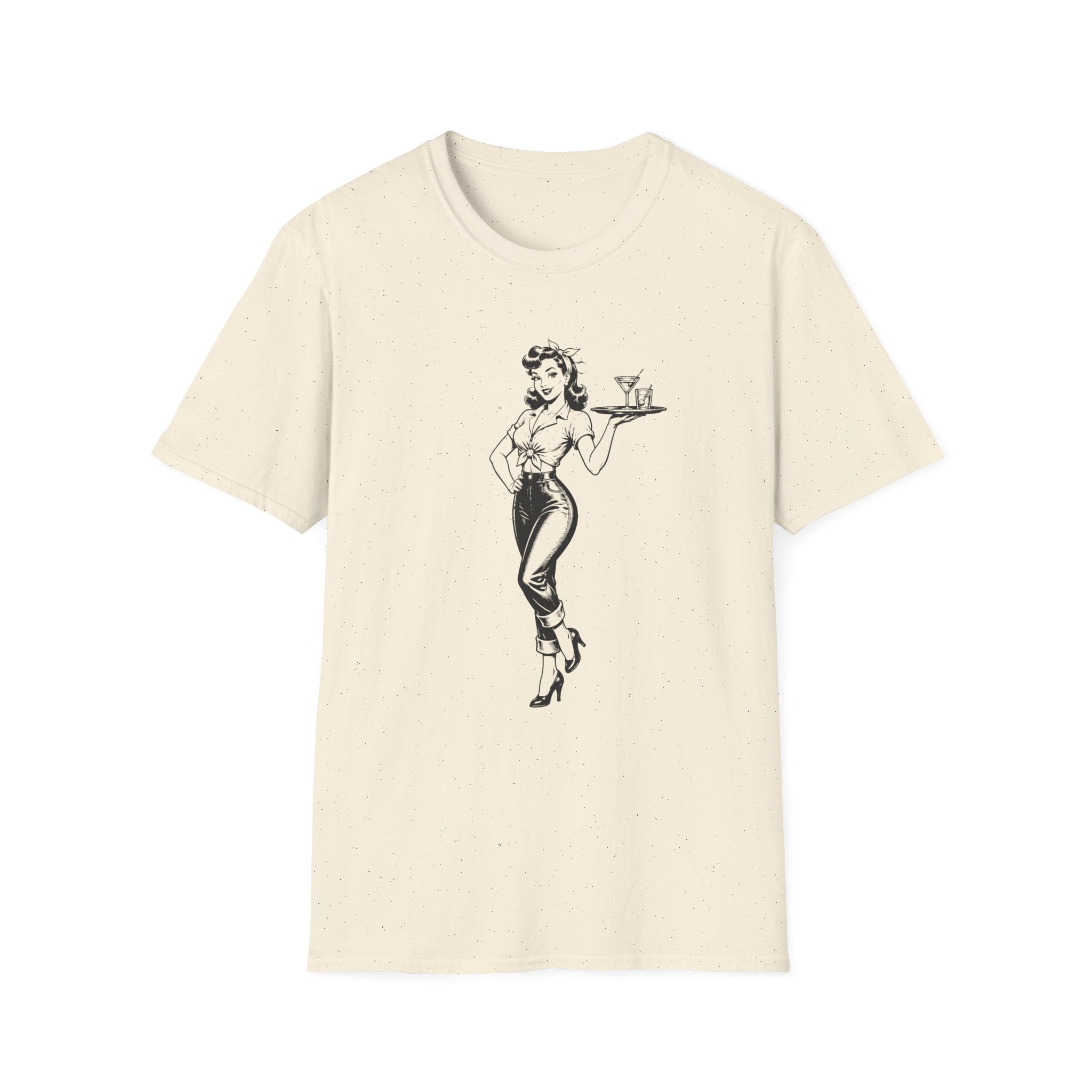 Pin-Up Cocktail Server T-shirt