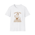 Support Your Overworked Bartender (Female Bartender) T-shirt