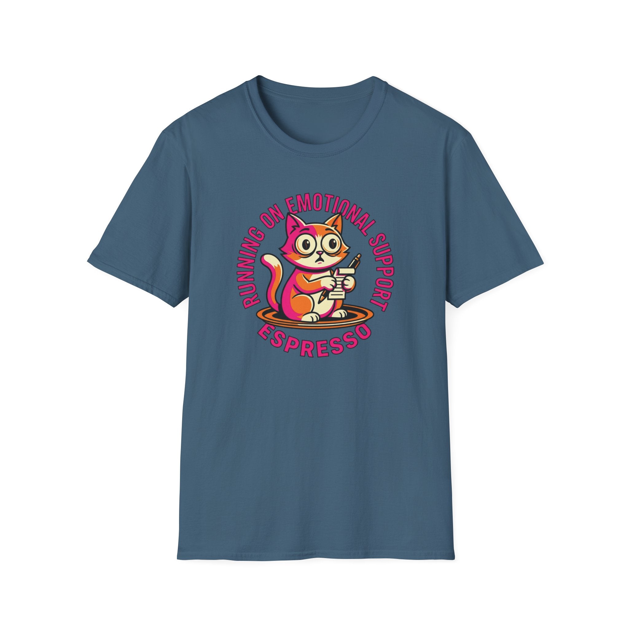 Running On Emotional Support Espresso T-shirt