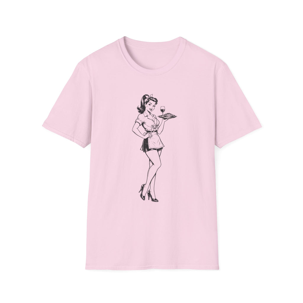 Pin-Up Waitress T-shirt