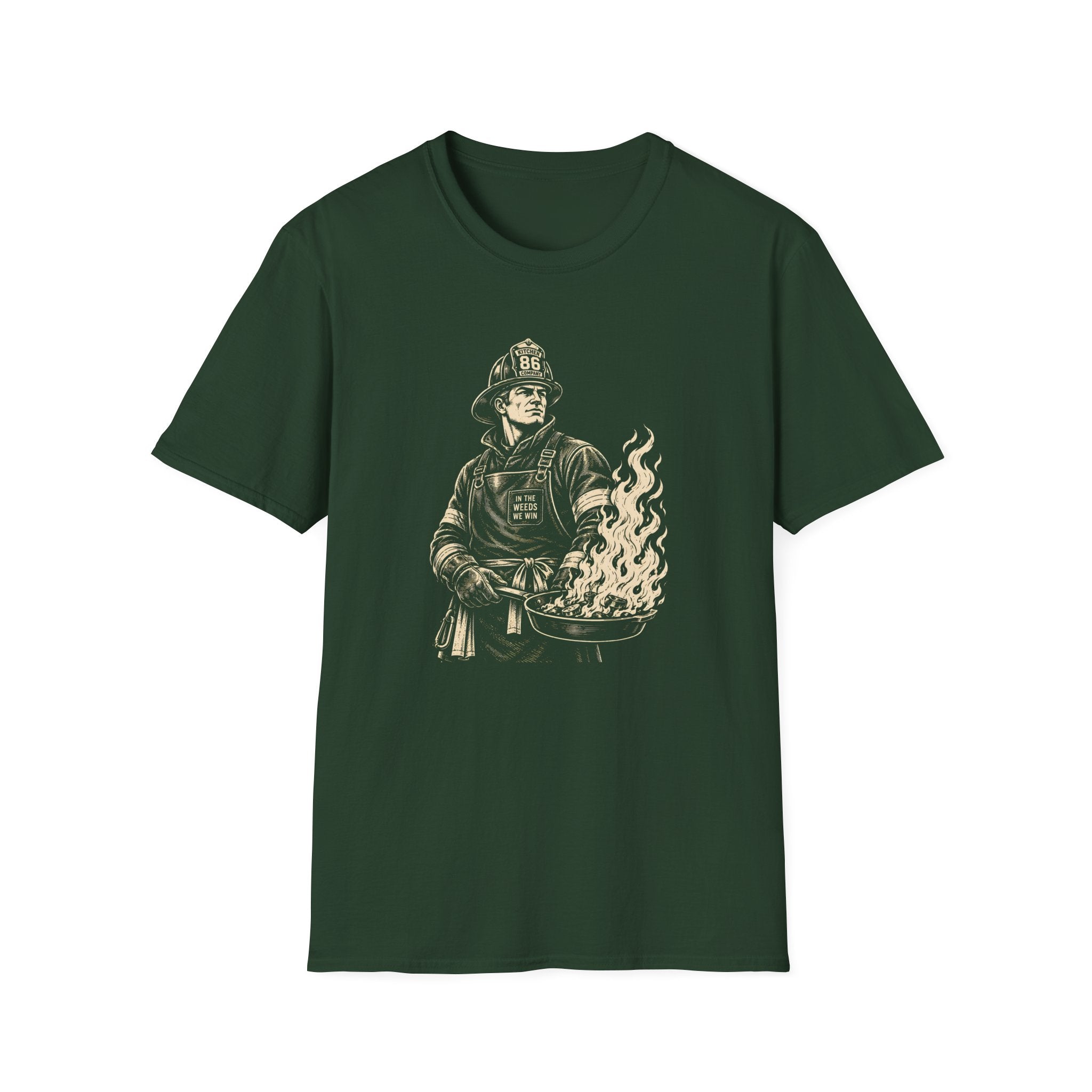 The Firefighter Chef T-shirt