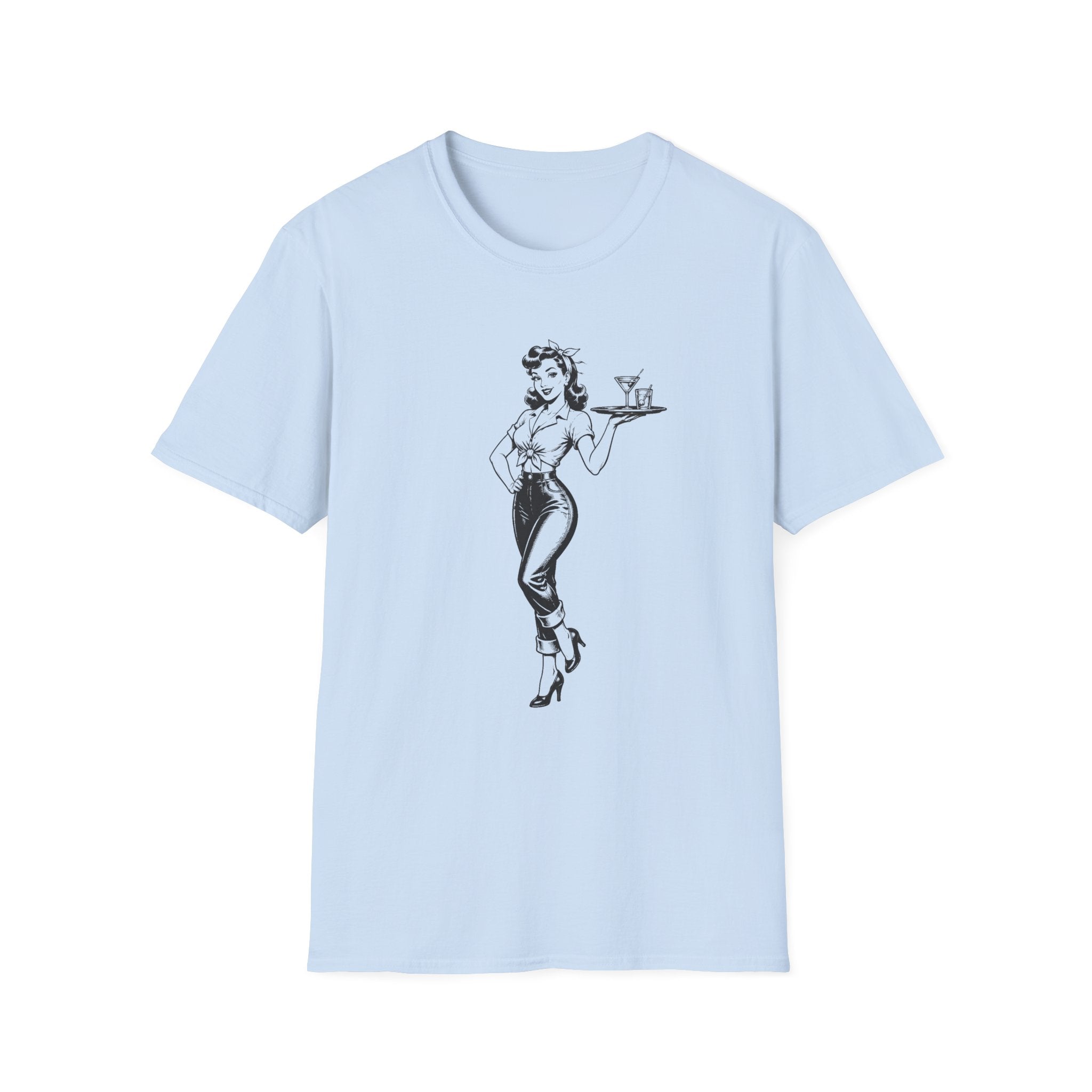 Pin-Up Cocktail Server T-shirt