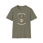 It's Fine. I'm Fine. Everything Is Fine. (Dog Server) T-shirt