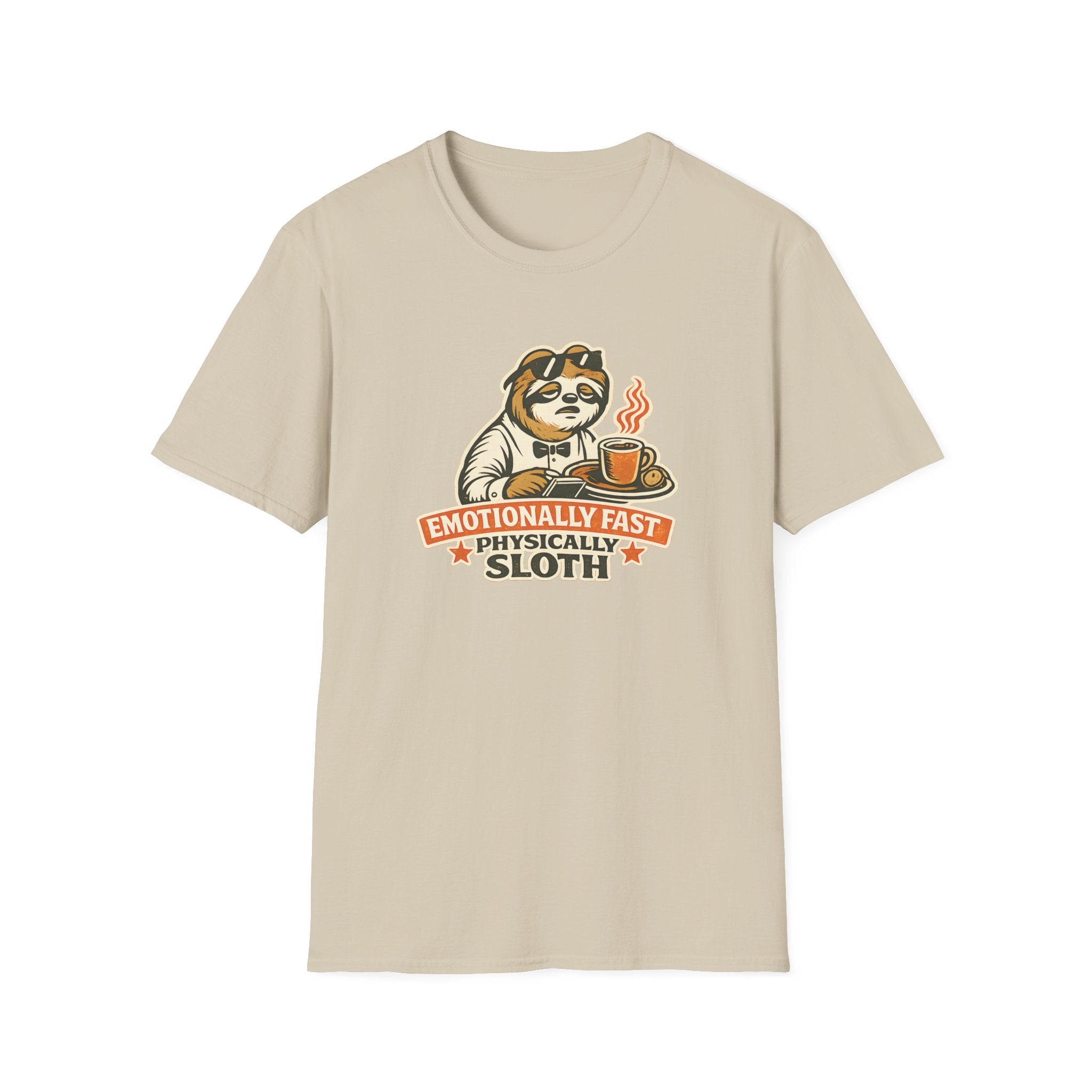 Emotionally Fast Physically Sloth T-shirt