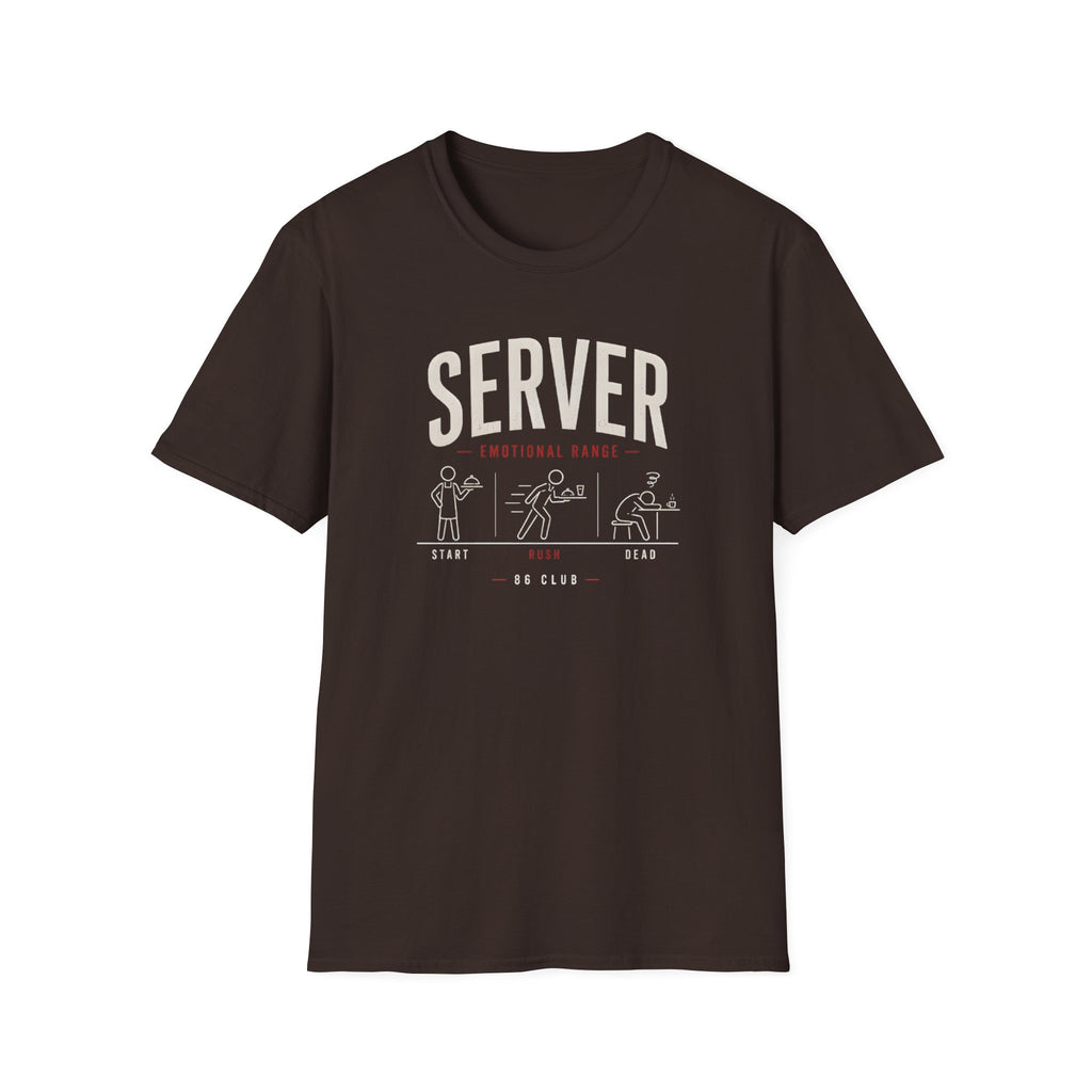 Server Emotional Range T-shirt