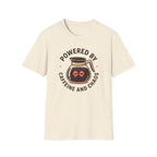 Powered By Caffeine And Chaos T-shirt