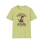Refills: Endless. Tip: Optional Apparently (Female Server) T-shirt