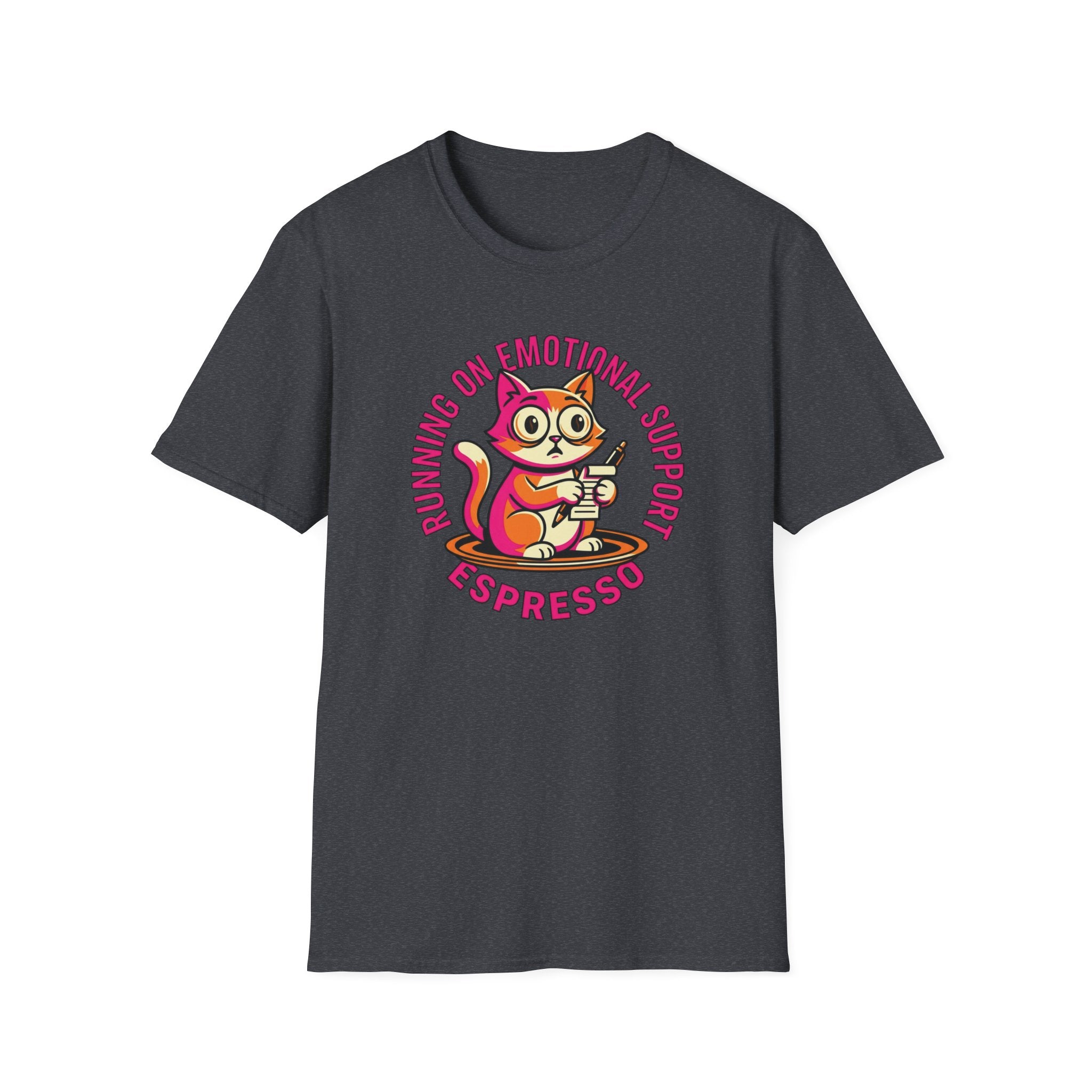 Running On Emotional Support Espresso T-shirt