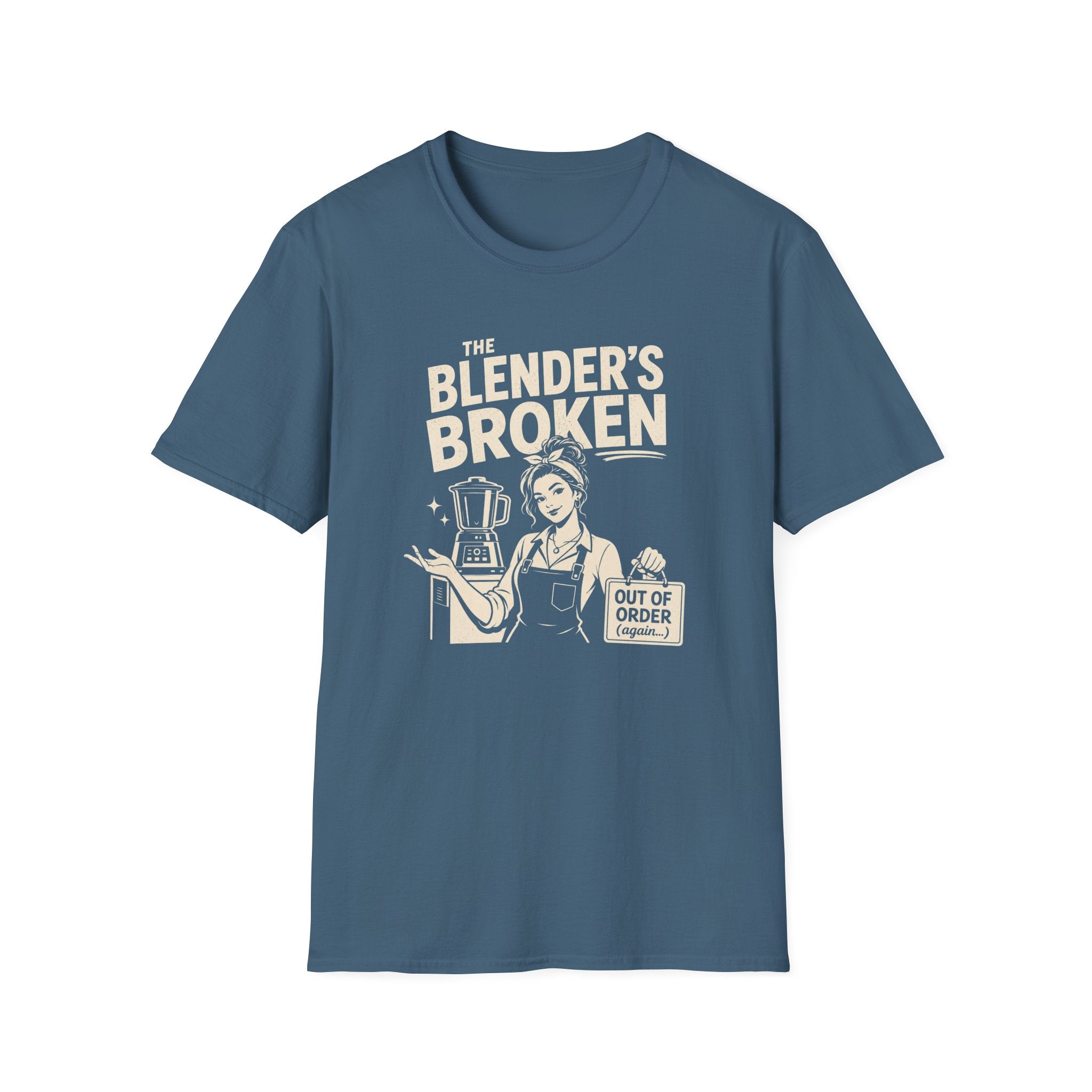 The Blender's Broken (Female Bartender) T-shirt