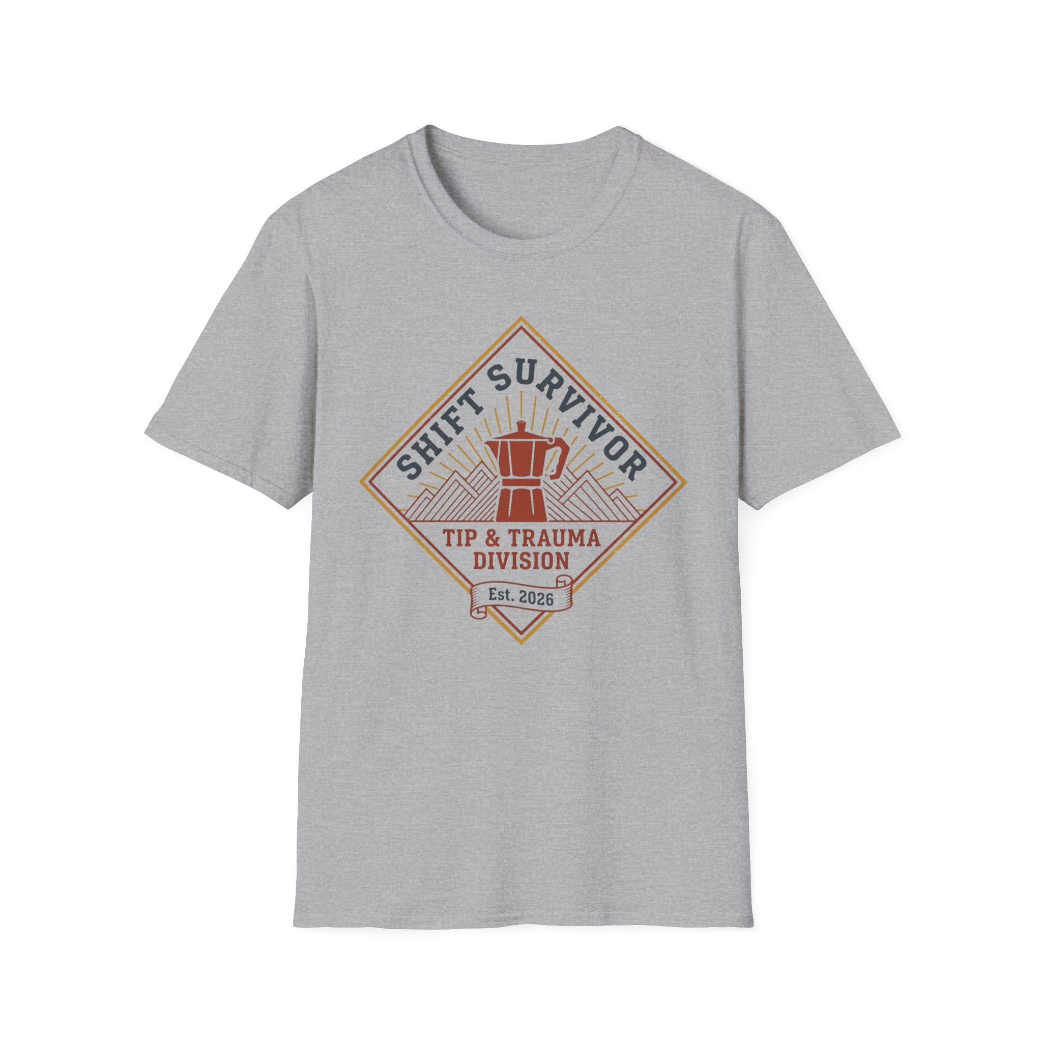 Shift Survivor Tip & Trauma Division T-shirt