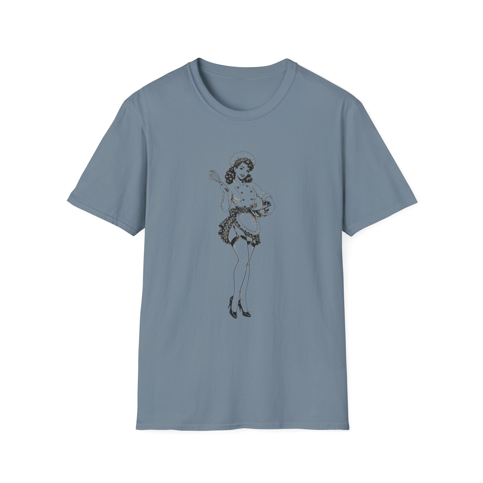 Pin-Up Sexy Pastry Chef T-shirt