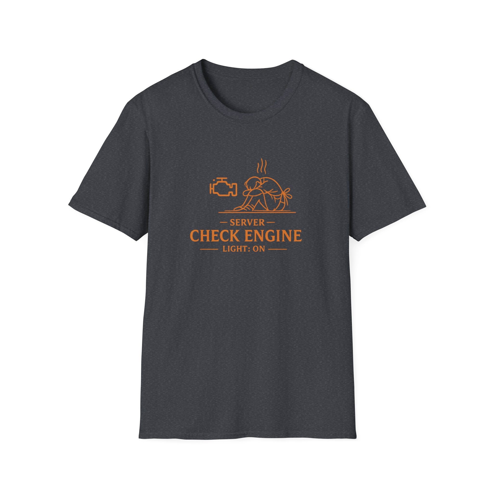 Server Check Engine Light: On T-shirt