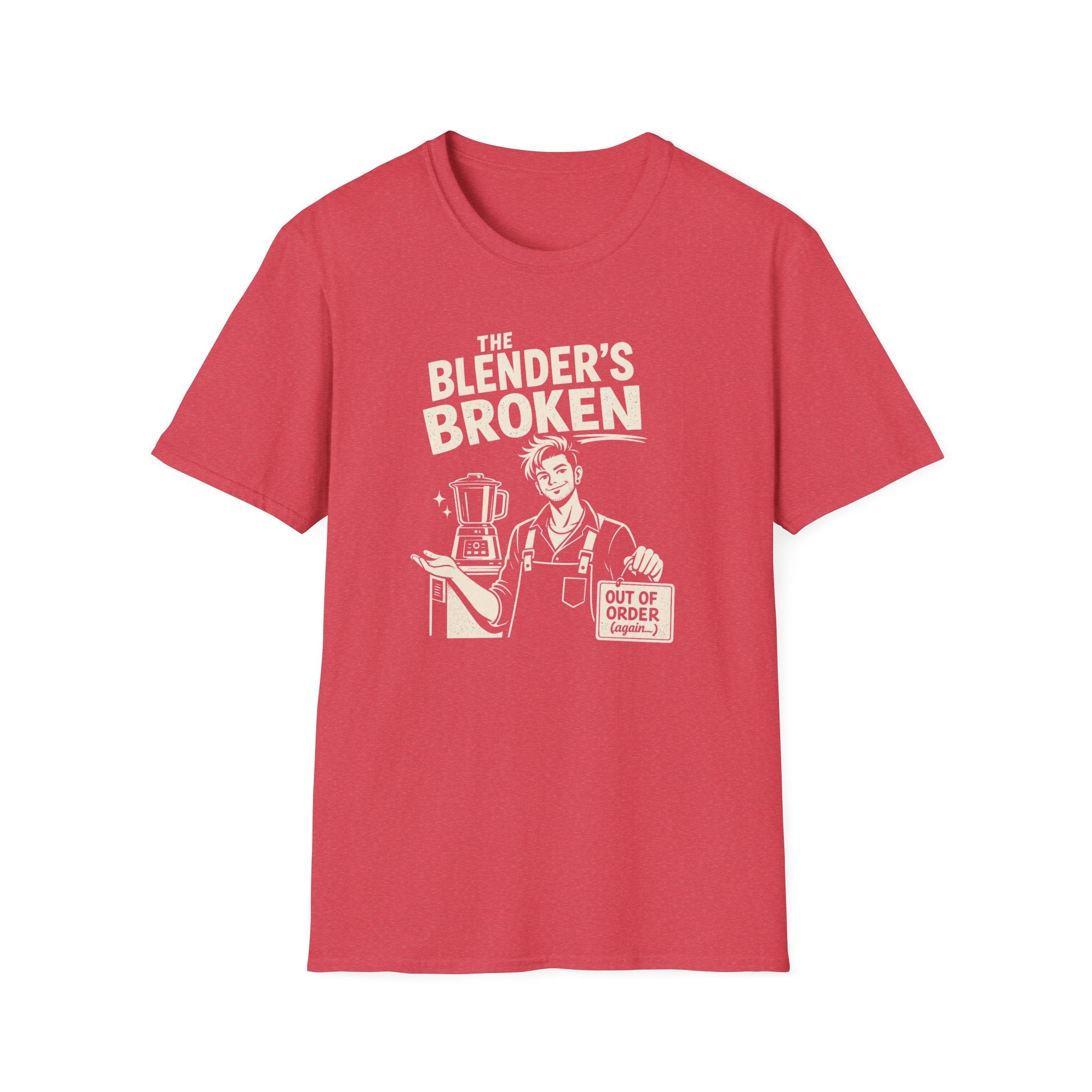 The Blender's Broken (Male Bartender) T-shirt