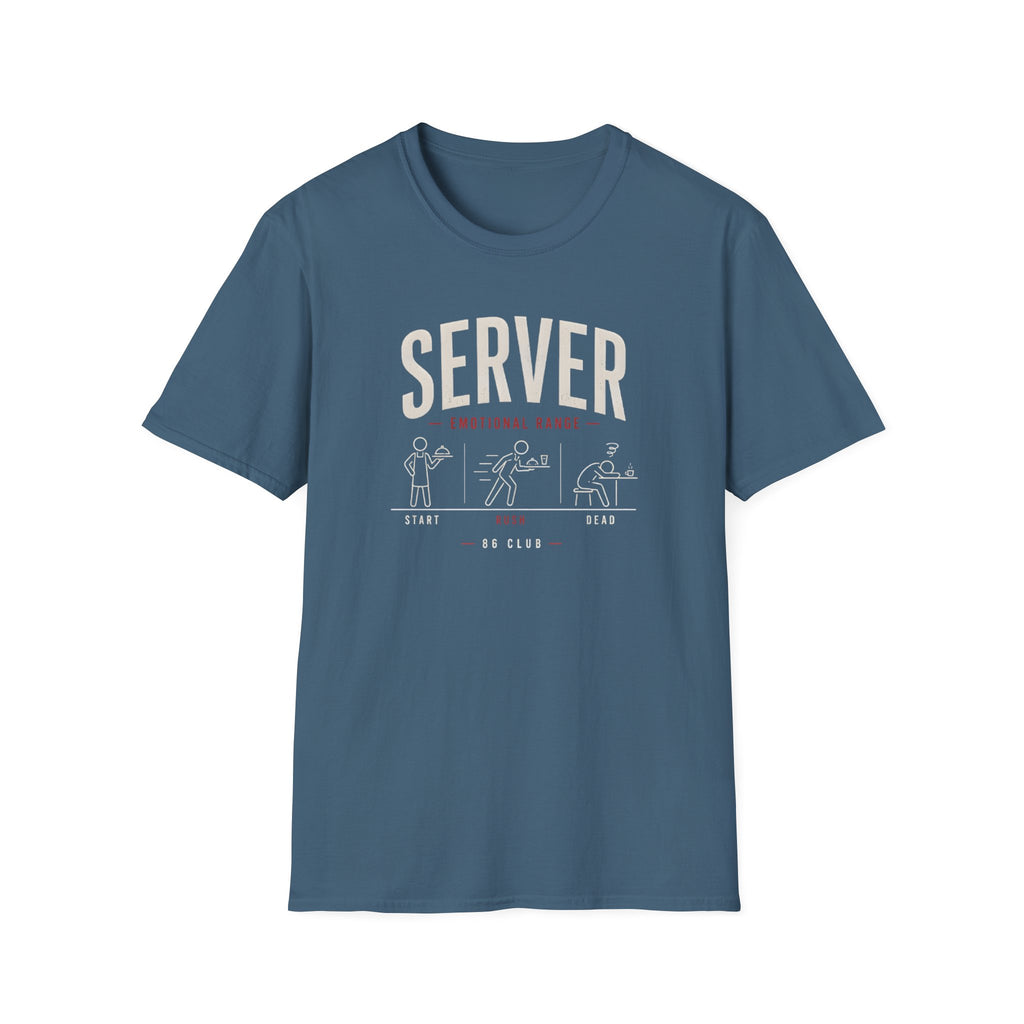 Server Emotional Range T-shirt
