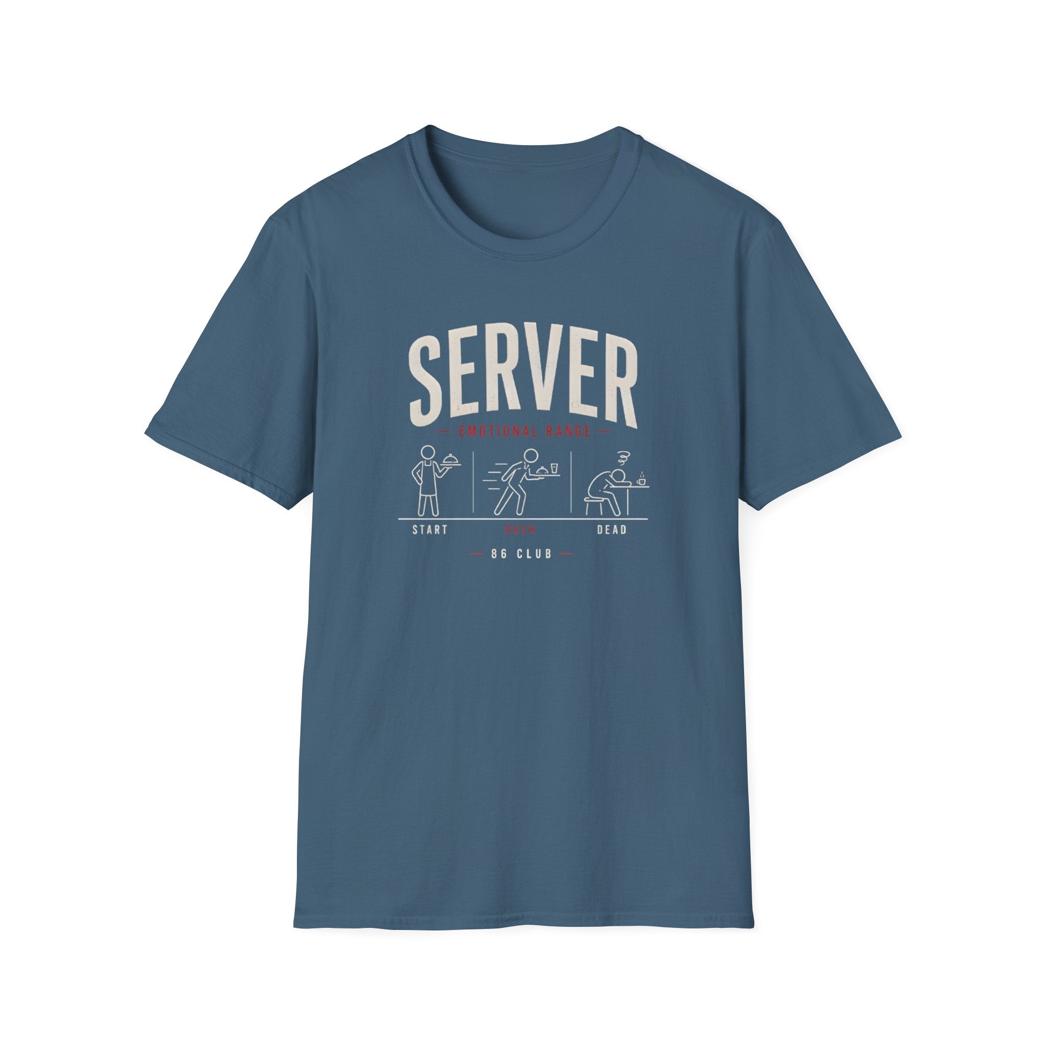Server Emotional Range T-shirt