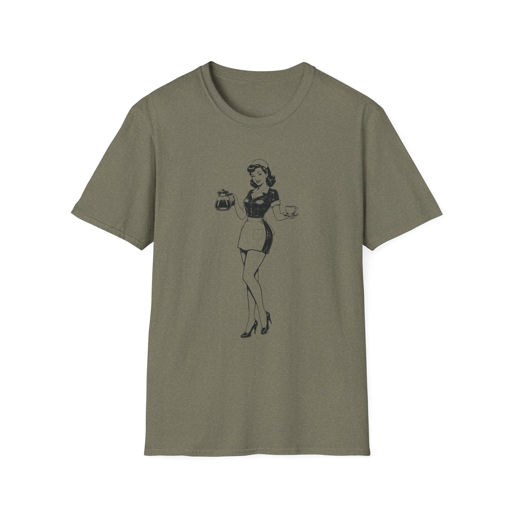 Pin-Up Barista T-shirt